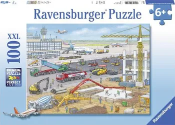 Puzzle Ravensburger Construction at the Airport 100 dílků