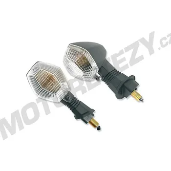 Elektroinstalace pro motocykl Blinkr čirý pravý přední SUZUKI DL 650 V-Strom rok 09-16