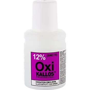 Příslušenství k barvení vlasů Kallos Oxi Oxidation Emulsion 12% oxidační činidlo během barvení 60 ml