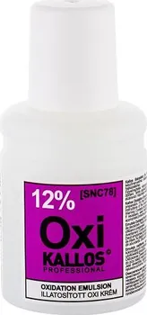 Příslušenství k barvení vlasů Kallos Oxi Oxidation Emulsion 12% oxidační činidlo během barvení 60 ml