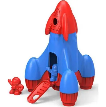 Hračka na písek Green Toys Raketa červená