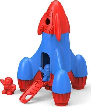 Hračka na písek Green Toys Raketa červená