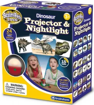 Dětské svítidlo Brainstor Toys Dinosauří projektor a noční světlo