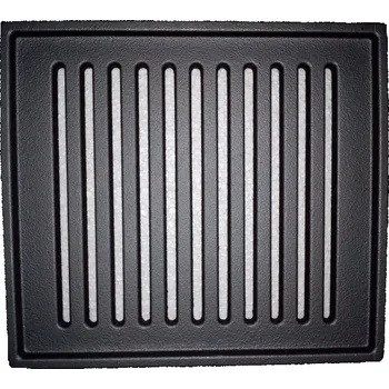 Rošt do krbu a kamen Romotop ND krbová kamna RIANO litinový rošt 285x255