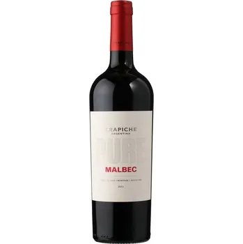 Víno Trapiche Pure Malbec 0,75 l suché argentinské červené víno z Mendozy