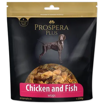 Pamlsek pro psa Prospera Plus rybičky obalené kuřetem 230 g