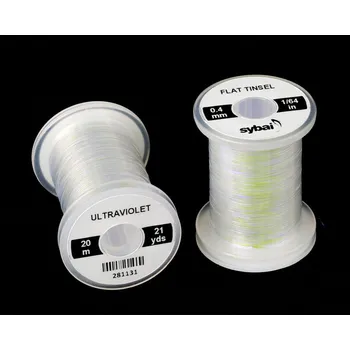 Plochá lametka Sybai Flat Tinsel 0,4mm Ultraviolet
