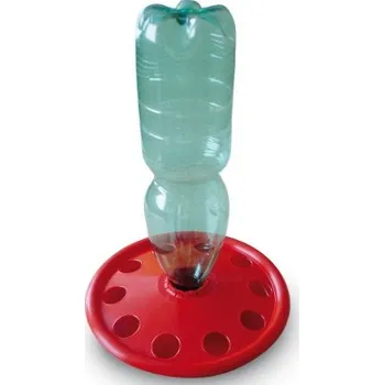 Napáječka plastová pro kuřata na PET lahev