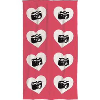 Ručník Potisk na osušku Srdce 50x100 cm