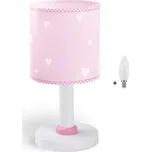 Dalber 62011S SWEET DREAMS - Dětská stolní lampička růžová + Dárek LED žárovka (Holčičí stolní růžová lampička)