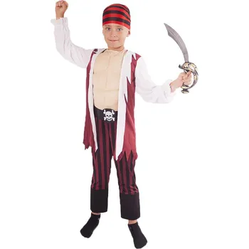 Rappa Dětský kostým Pirát s šátkem L
