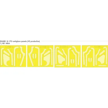 Eduard 1/48 B-17G antiglare panels (VE production) (HKM)