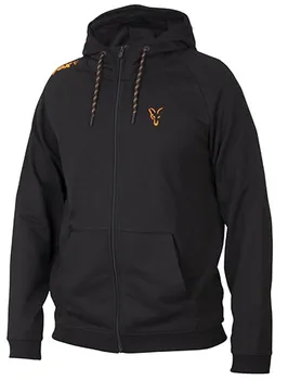 Rybářské oblečení Fox International Lightweight Hoodie Orange/Black