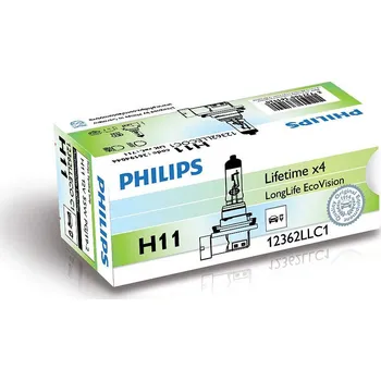 Žárovka Žárovka Philips H11 LongLife EcoVision 12362LLECOC1