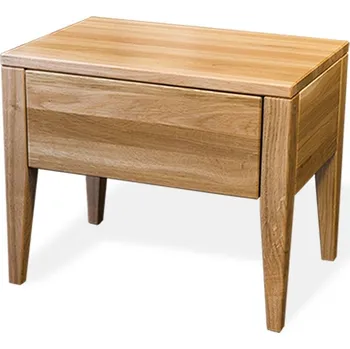Nábytek ImportWorld Noční stolek Kateřina, buk masiv v41 x š50 x h35 cm (Barva dřeva: Buk bělený)