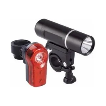 Cyklosvítilna Maxbike sada světel JY-246 přední, 173A zadní