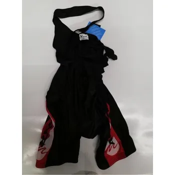 Pánské kraťasy Acstar kraťasy V-Ride Sport se šlemi a vložkou (černá/červená/bílá)