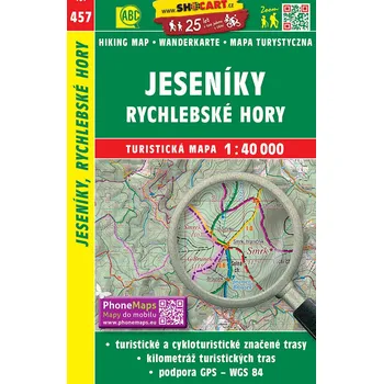 Jeseníky, Rychlebské hory 1:40 000 - Shocart (2016)