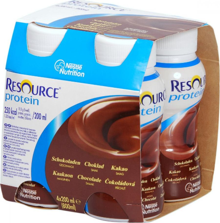 Nestlé Resource Protein 4 x 200 ml čokoláda od 178 Kč - Zbozi.cz