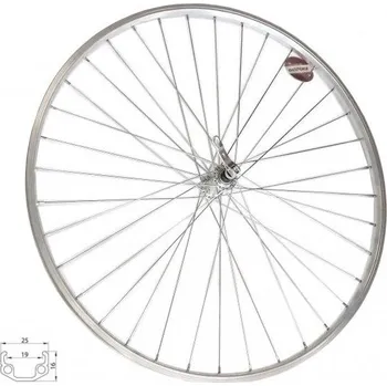 Zapletené kolo OEM přední zapletené kolo 28' 622-19 36d Union/CnSpoke RU (stříbrná)