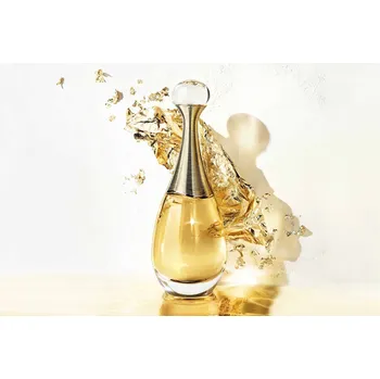 třpytivý flakon vůně Dior J'adore