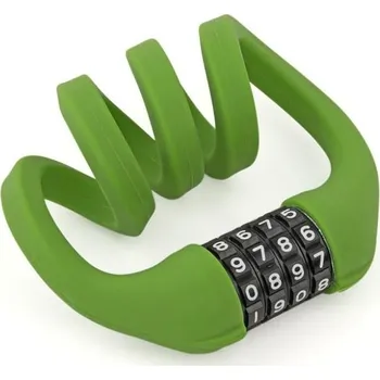 Zámek na kolo Author zámek ACL-79 Memory SILICONE kód (zelená)