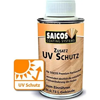 Olej na dřevo Saicos PŘÍSADA UV OCHRANA PRO TVRDÝ VOSKOVÝ OLEJ 3242 bezbarvá Velikost balení: pro balení 0,75L + dárek k objednávce nad 1000Kč