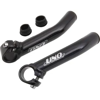 Rohy na řídítka Uno rohy Al (černá)