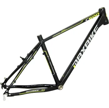rám kola Maxbike rám C600 2018 (lesklá černá/žlutá)