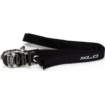 Pedál na kolo XLC řemínky Nylon (černá)
