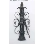 Kovaná vývrtka na víno na zeď model 3028