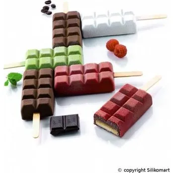 Nádoba na pečení Forma SteccoFlex na výrobu nanuků Chocosticks, 2 formy, 50ks dřívek Sleva 70Kč