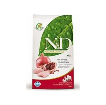 Krmivo pro psa N&D Grain Free Dog Adult M/L Chicken & Pomegranate 12kg