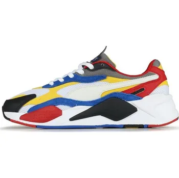 Pánské tenisky PUMA RS-X³ Puzzle White/Spectra Yellow/Black