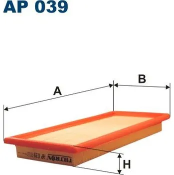 Autodíl Vzduchový filtr Filtron AP 039