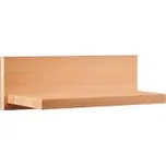 ImportWorld Závěsná police PP312 masiv dub (Barva dřeva: Brendy)