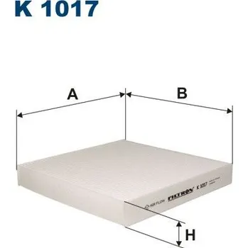 Autodíl Kabinový filtr Filtron K 1017