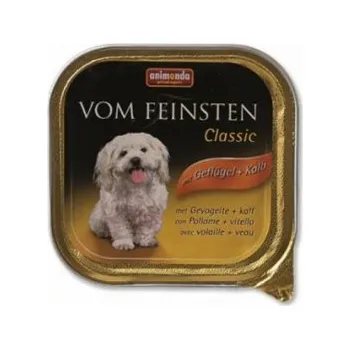 Krmivo pro psa Animonda VomFeinsten Clas. dog van. - drůb., tele. 150 g