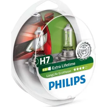 Autodoplněk Philips H7 Long life EcoVision 12V ( duobox 2ks)