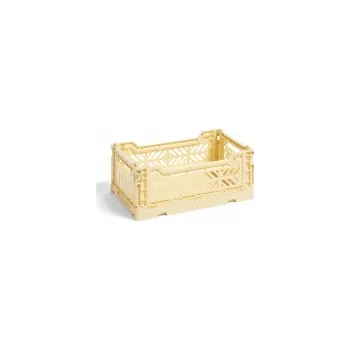 Úložný box Úložný box Crate Light Yellow S