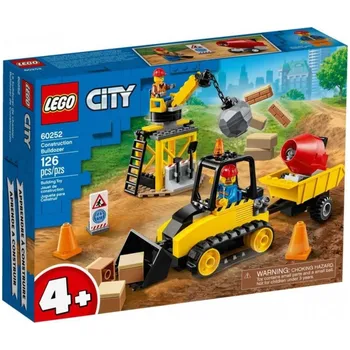 Stavebnice LEGO LEGO City 60252 Buldozer na staveništi