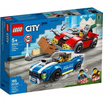 Stavebnice LEGO Lego City 60242 Policejní honička na dálnici