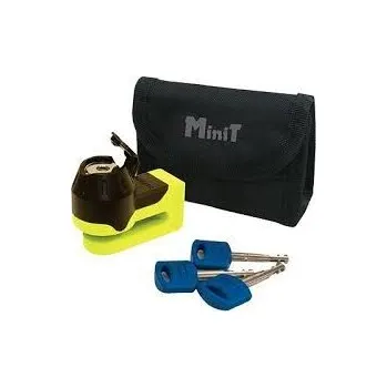 Motodoplněk Oxford Mini T OF49 Kotoučový zámek, žlutá