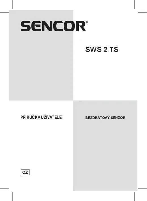Wireless Remote Sensor, SWS TS