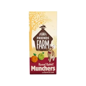 Krmivo pro hlodavce Supreme Tiny FARM Snack Russel Munchers - králík 120 g