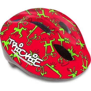 Cyklistická přilba Author přilba Trickie 151 (červená/zelená)