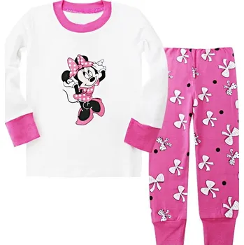 Dívčí pyžamo Minnie Mouse Minnie pyžamo růžové Věk: 2T, Motiv: Minnie s mašličkami