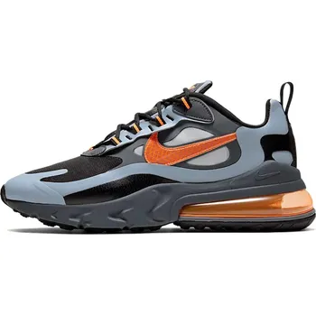 NIKE Air Max 270 React Winter Wolf Grey/Black/Dark Grey/Total Orange Pánské tenisky NIKE Air Max 270 React Winter Wolf Grey/Black/Dark Grey/Total Orange