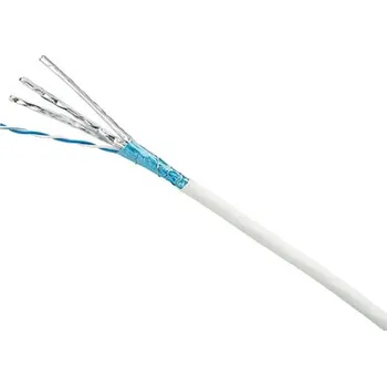 Síťový kabel PFFL6X04WH-HED Kabel F/FTP, kat. 6A, LSZH, Dca, s2,d2,a1, bílý, cívka 500m