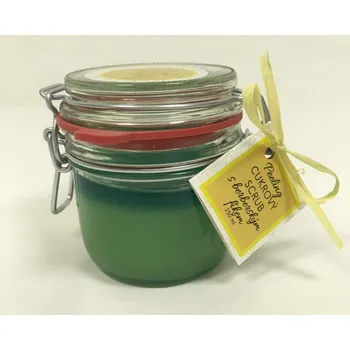 Tělový peeling Yasminka Cukrový scrub s berberským fíkem, 220g